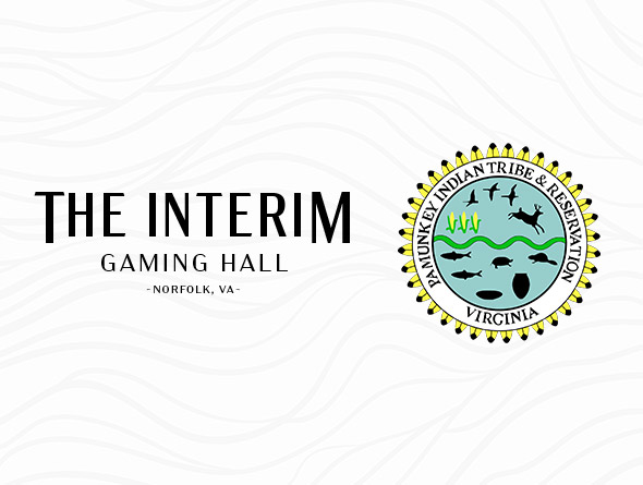 the interim gaming hall and pamunkey tribe seal